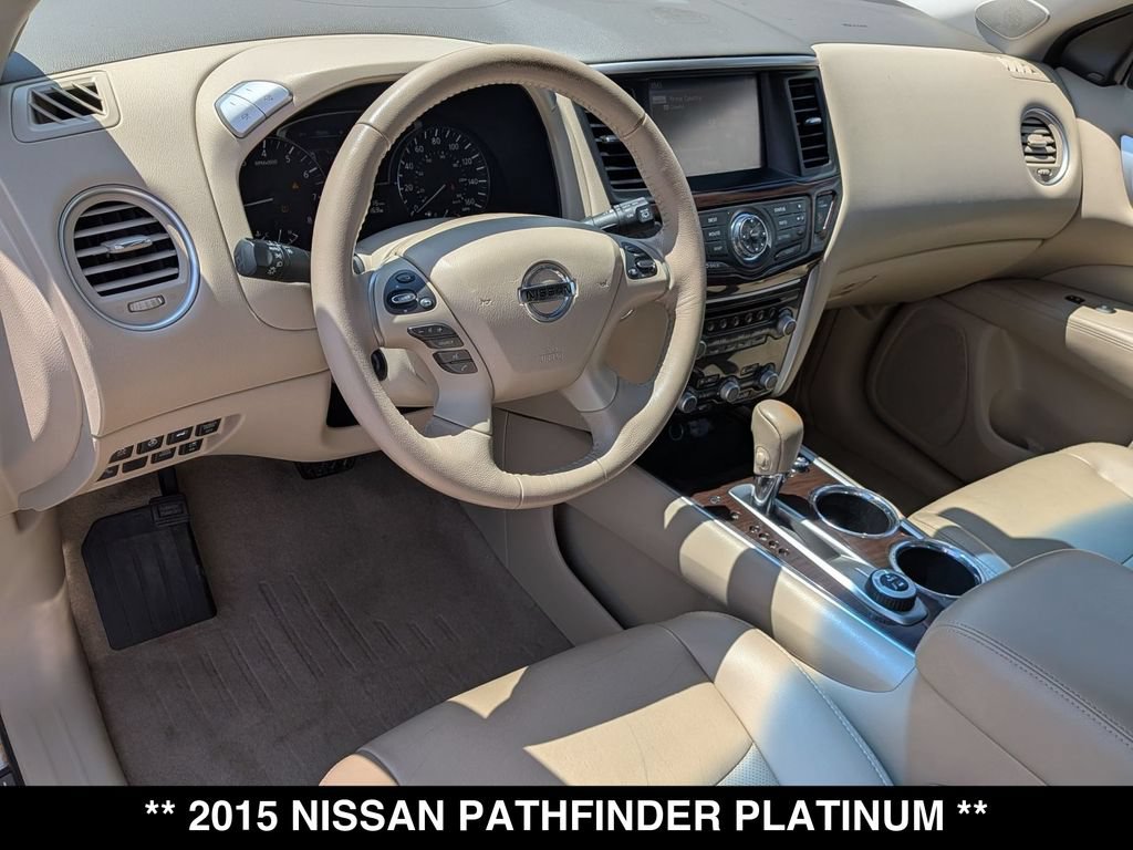 Used 2015 Nissan Pathfinder Platinum w/ Family Entertainment Package AWD/4WD image 2