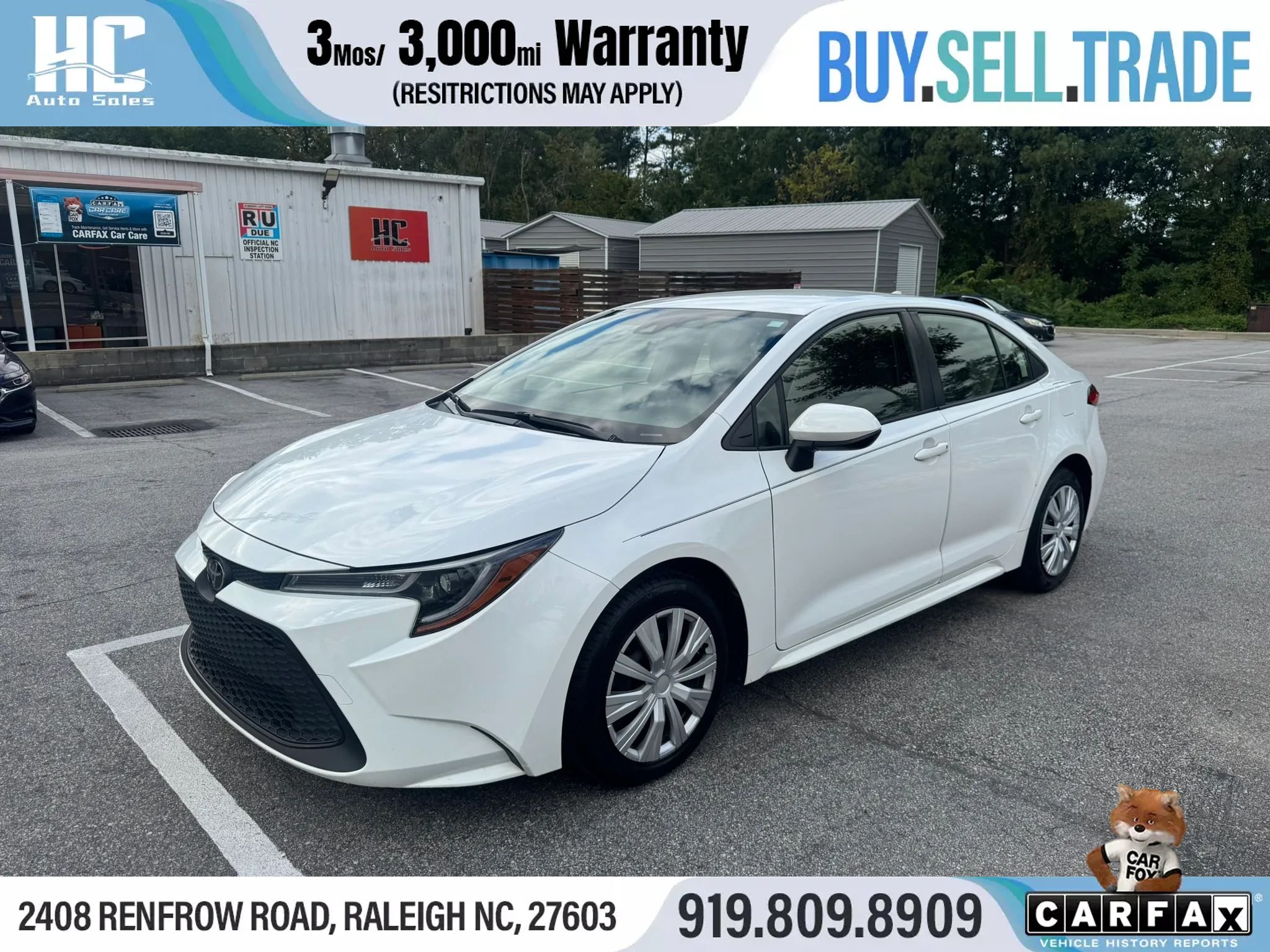 Used 2022 Toyota Corolla LE