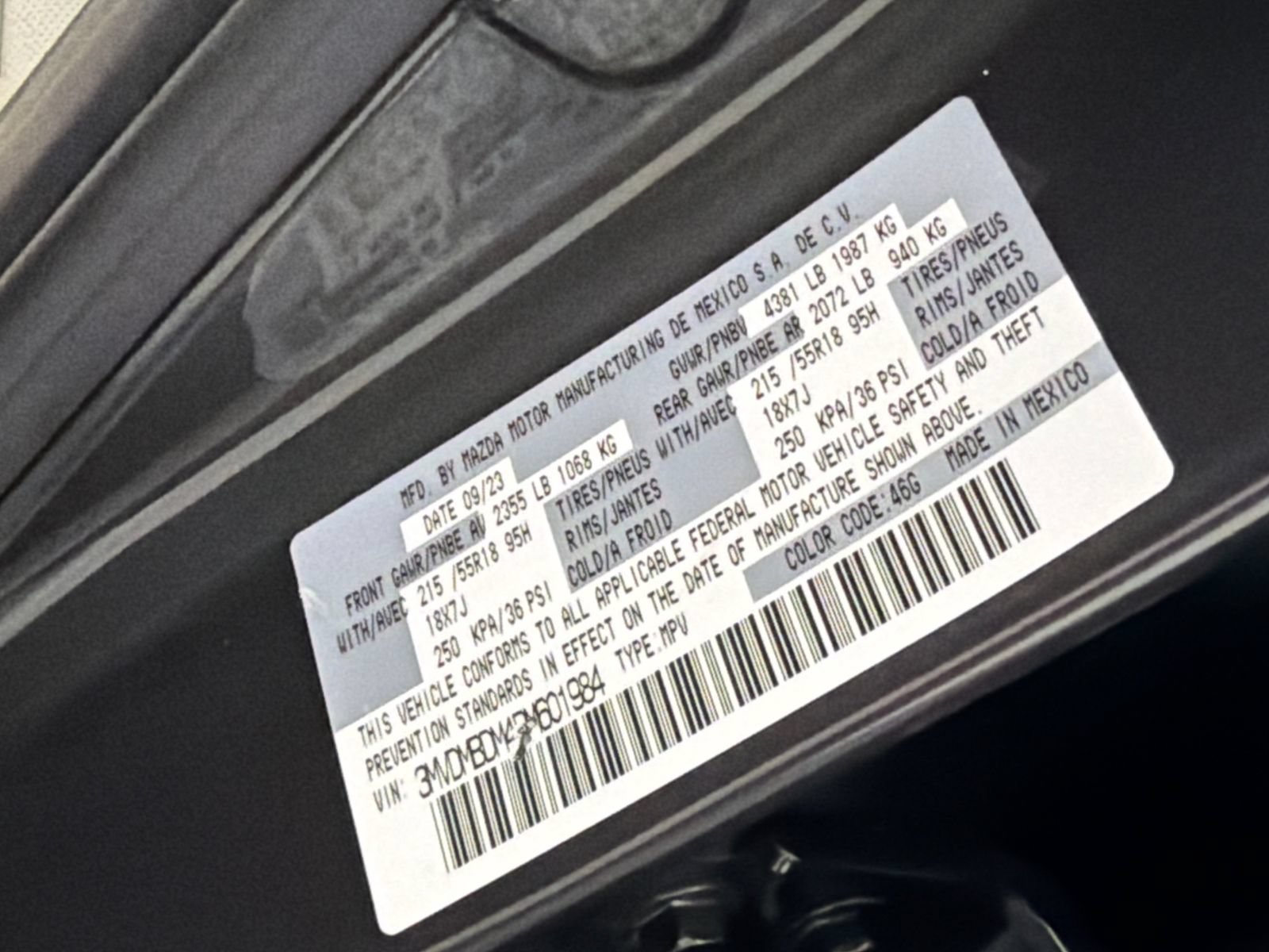 Used 2024 MAZDA CX-30 AWD 2.5 S w/ Premium Package image 17