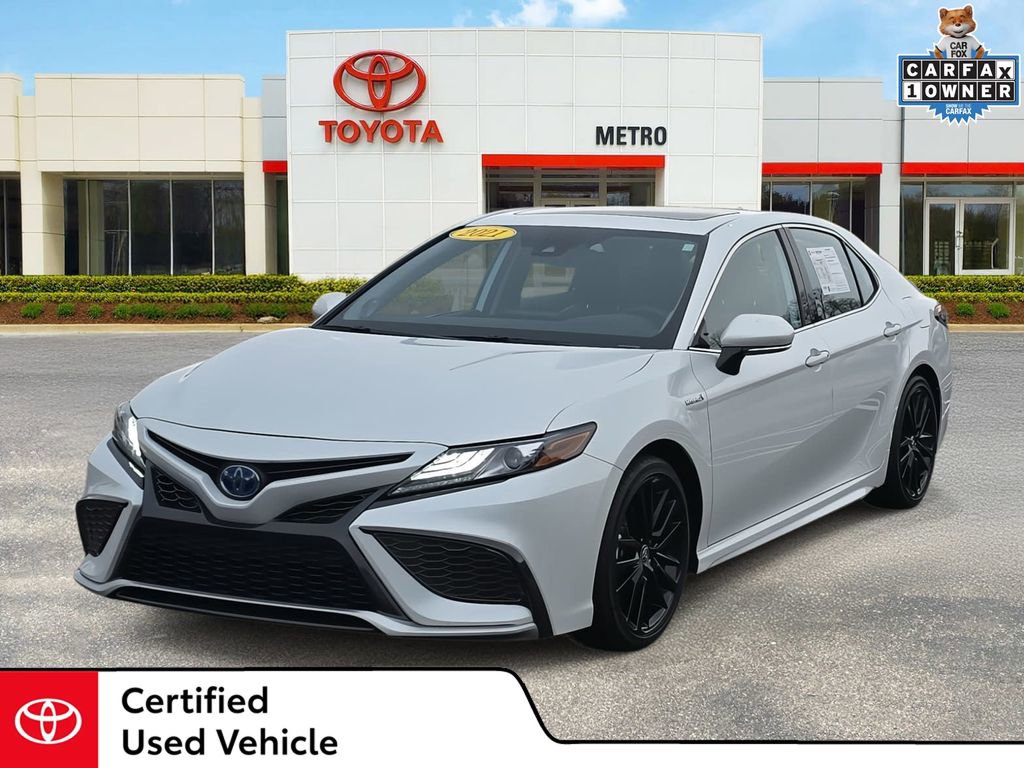 Certified 2021 Toyota Camry XSE w/ Navigation Upgrade Package image 1