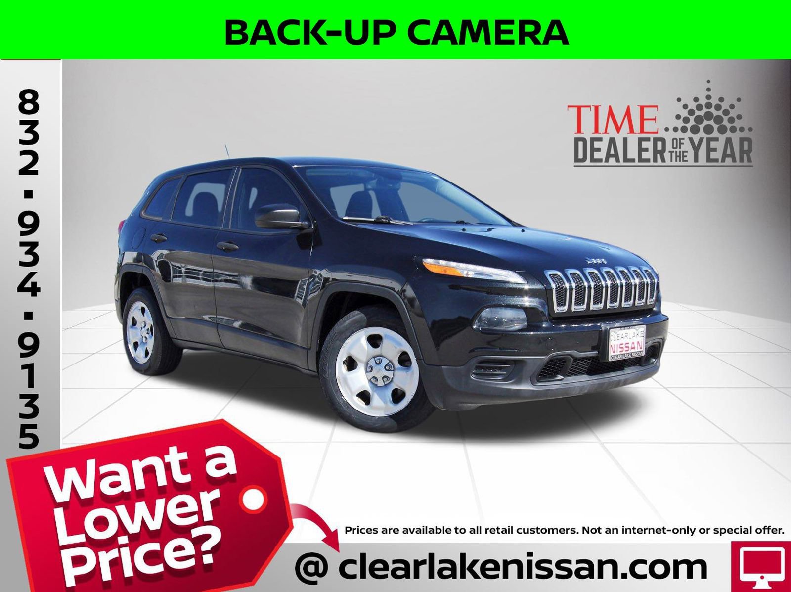Used 2016 Jeep Cherokee Sport image 1