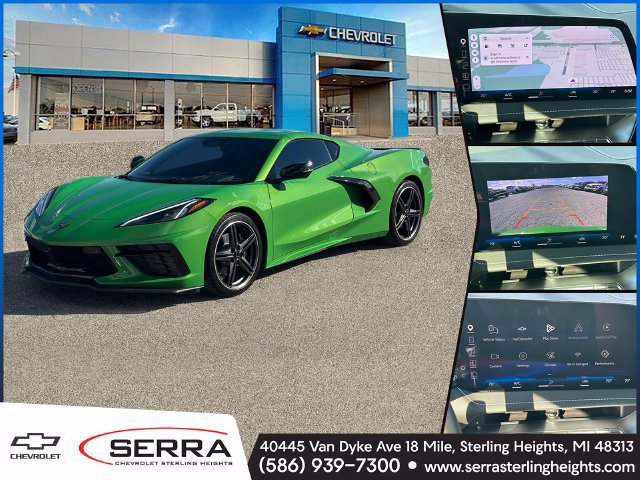 Certified 2026 Chevrolet Corvette Stingray Coupe w/ Battery Protection Package RWD image 1