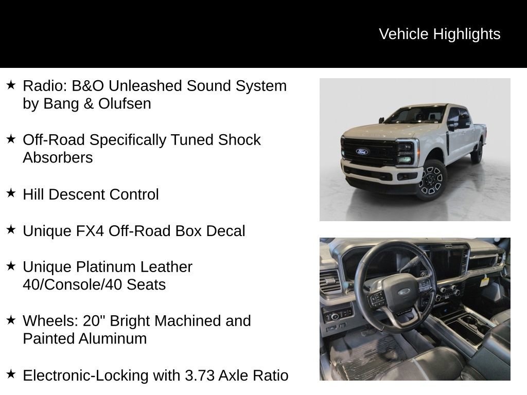 Used 2025 Ford F350 Platinum w/ FX4 Off-Road Package image 26