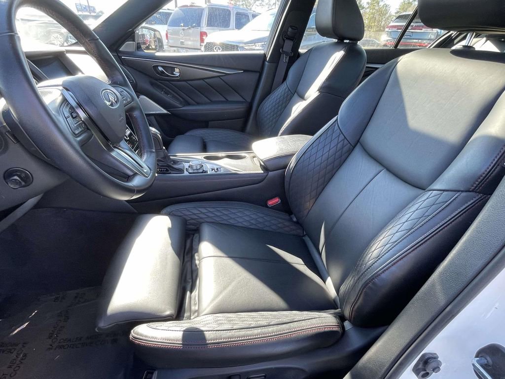 Used 2024 INFINITI Q50 Red Sport 400 w/ All Weather Package image 13