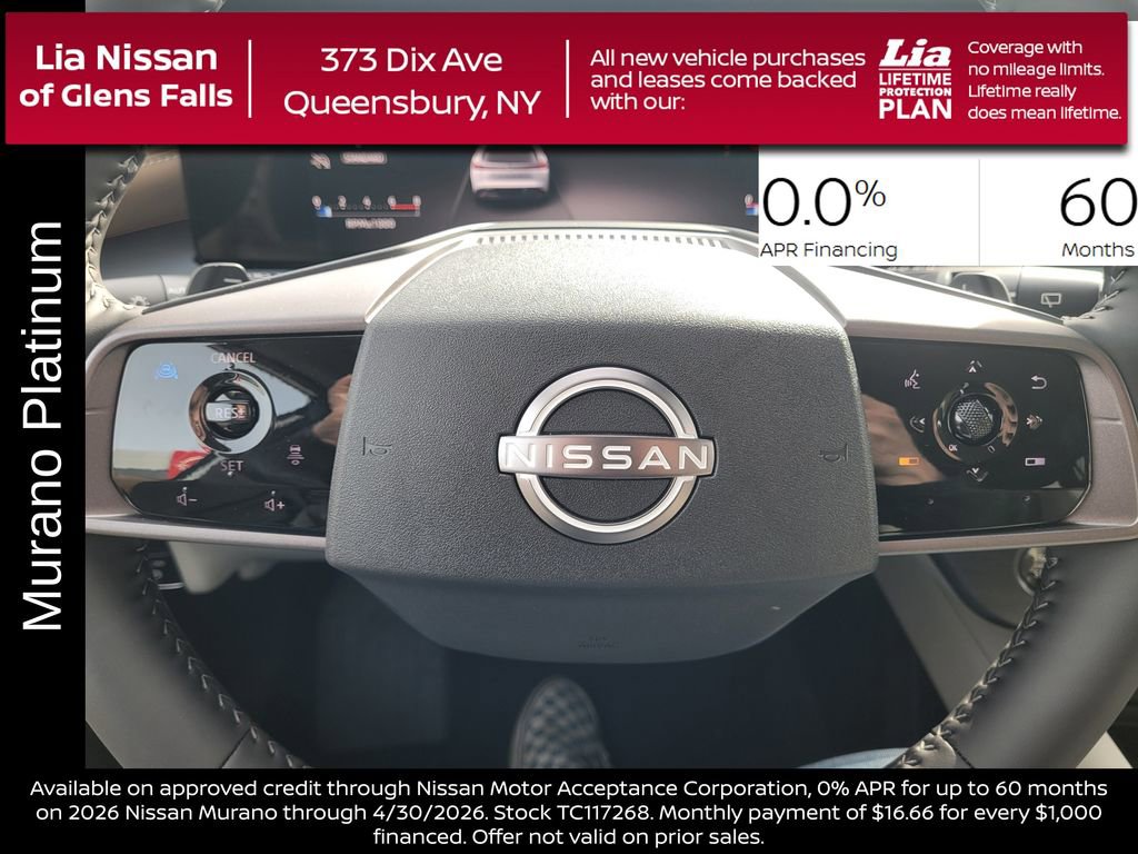 New 2026 Nissan Murano Platinum image 17