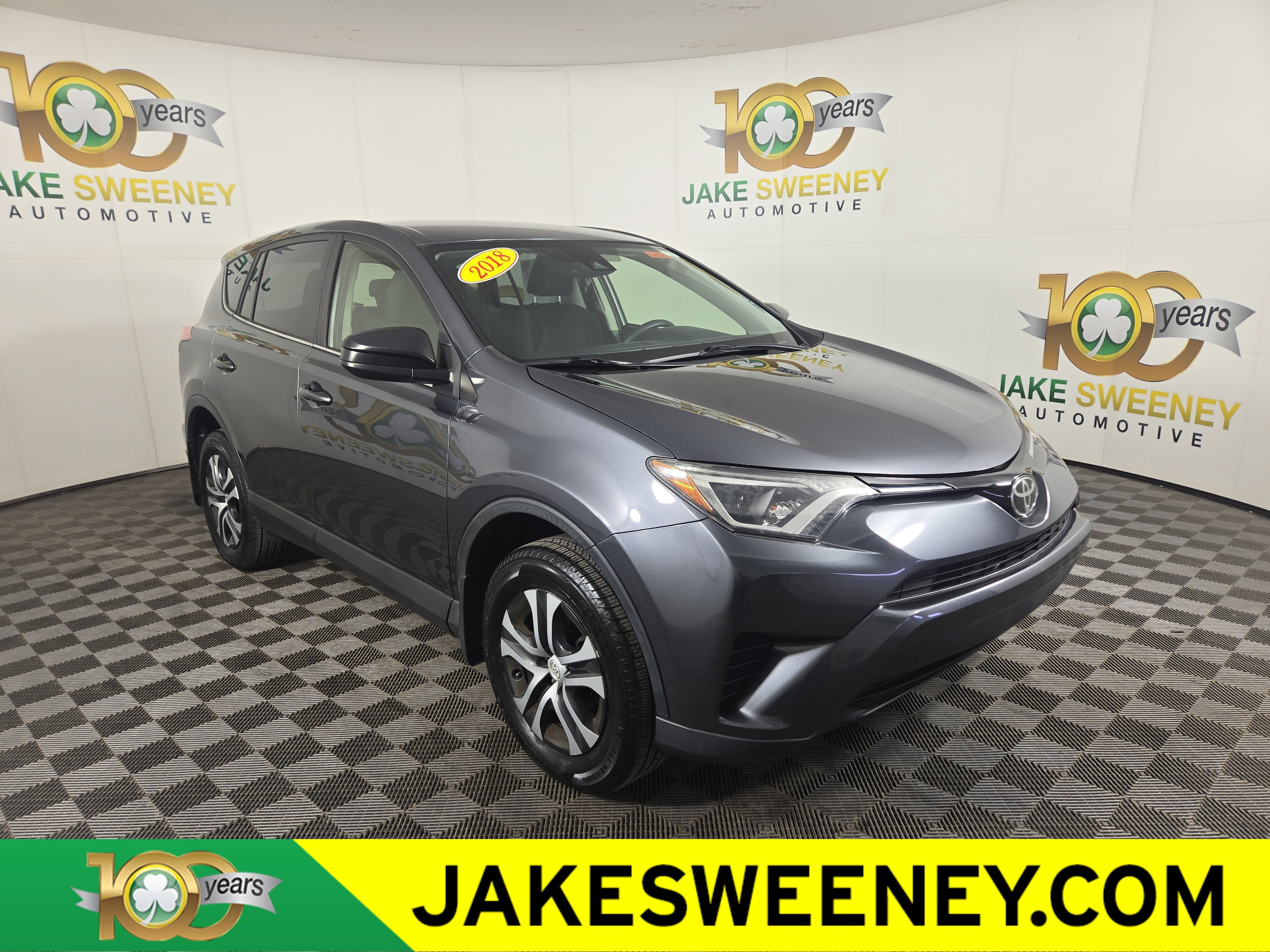 Used 2018 Toyota RAV4 LE w/ All Weather Liner Package video 1