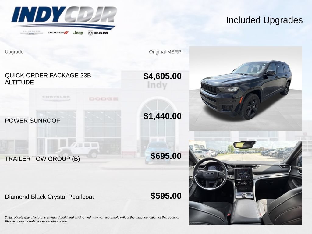Used 2023 Jeep Grand Cherokee L Laredo AWD/4WD image 4