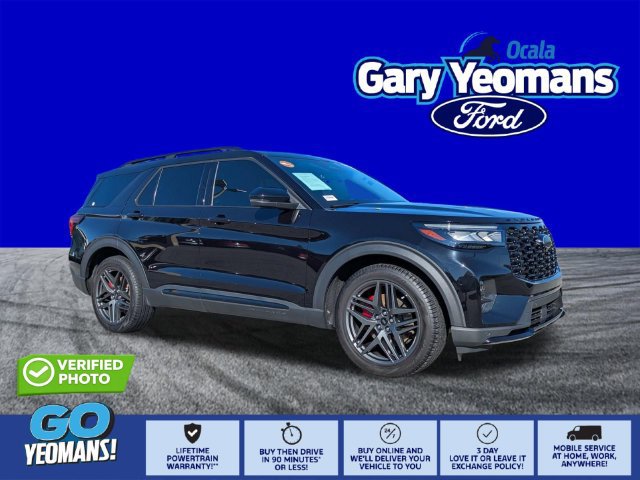Certified 2025 Ford Explorer ST w/ Sun And Sound Package AWD/4WD image 1