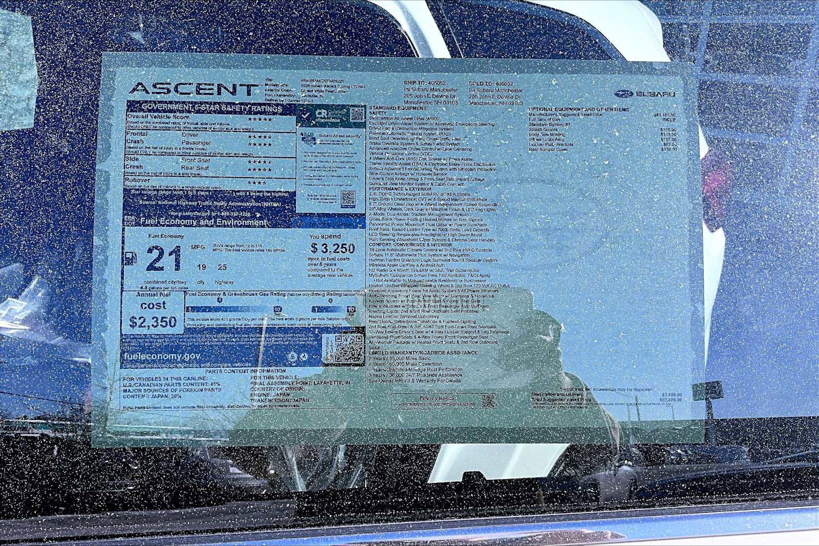 New 2026 Subaru Ascent Touring image 19