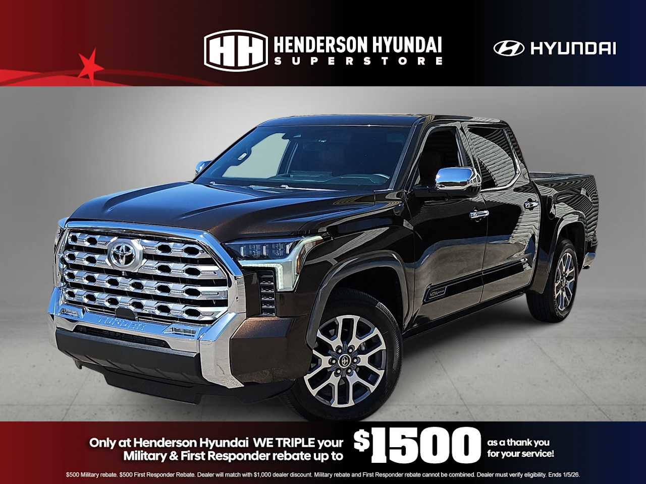 Used 2022 Toyota Tundra 1794 Edition w/ Advanced Package