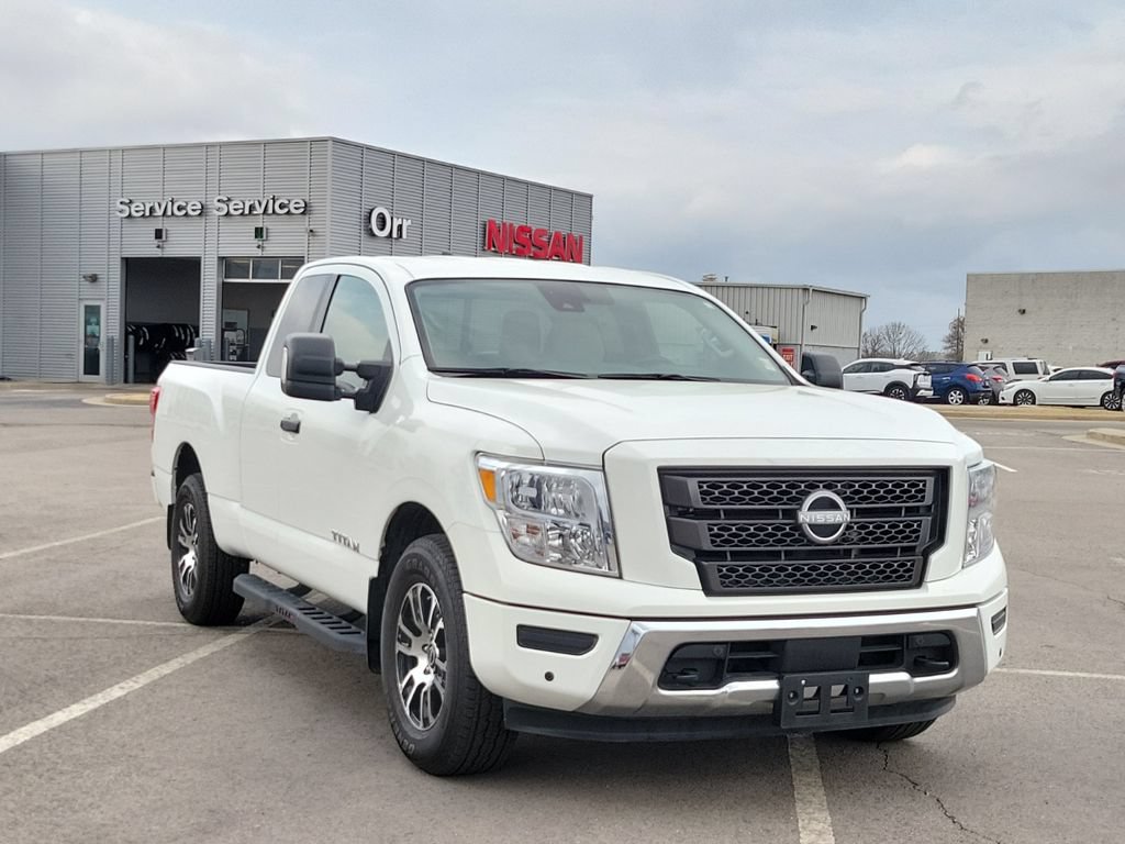 Used 2024 Nissan Titan SV w/ SV Utility Package AWD/4WD image 1