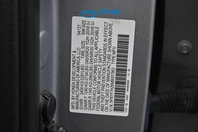 Certified 2021 Honda Passport Sport image 16