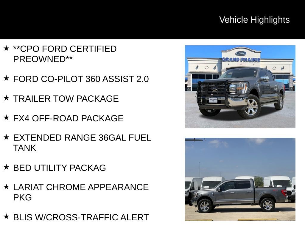 Certified 2022 Ford F150 Lariat image 5