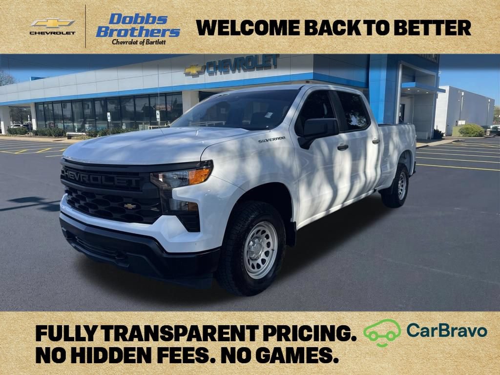 Certified 2023 Chevrolet Silverado 1500 W/T w/ WT Value Package AWD/4WD image 3