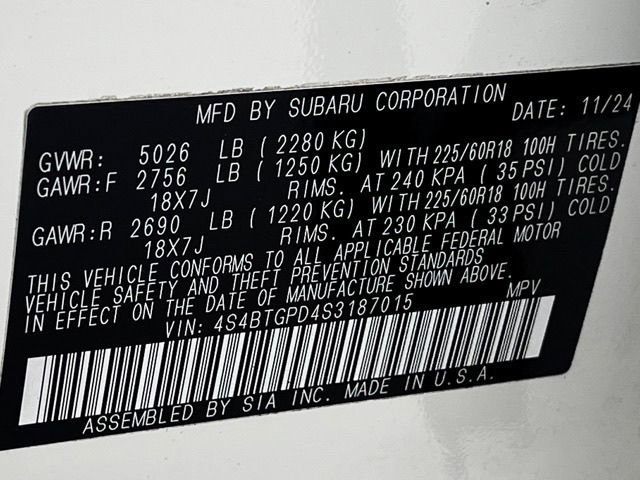 Used 2025 Subaru Outback Touring XT AWD/4WD image 23