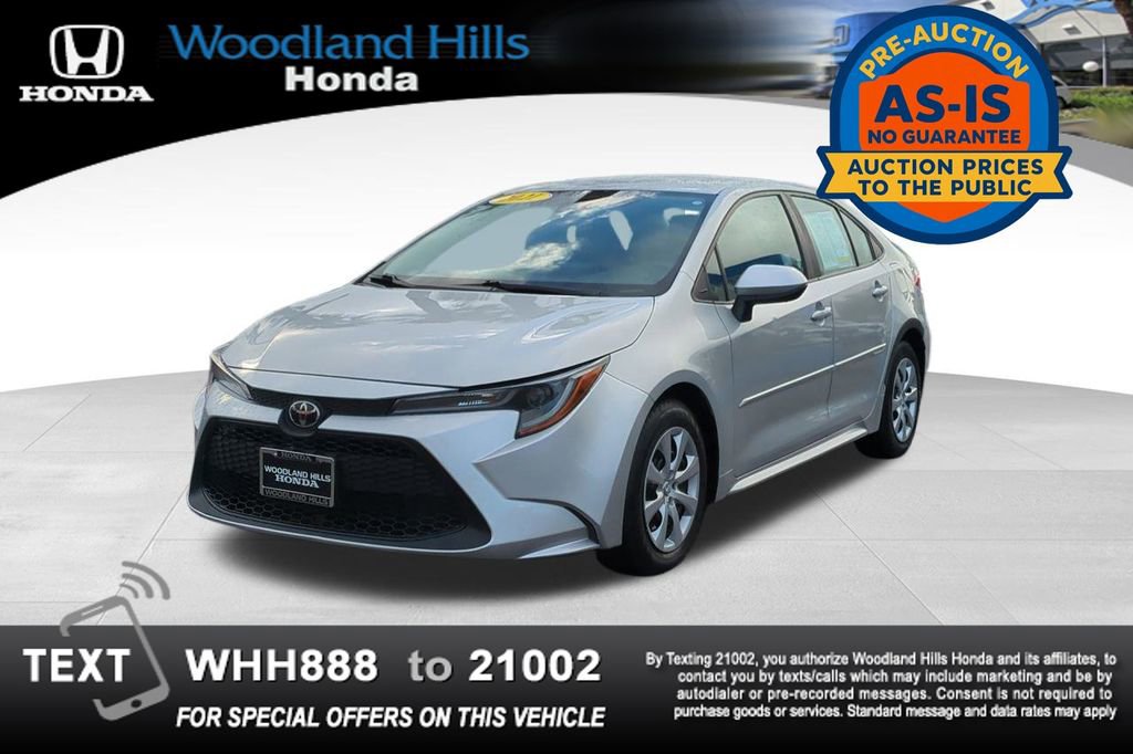 Used 2021 Toyota Corolla LE w/ Carpet Mat Package (TMS)