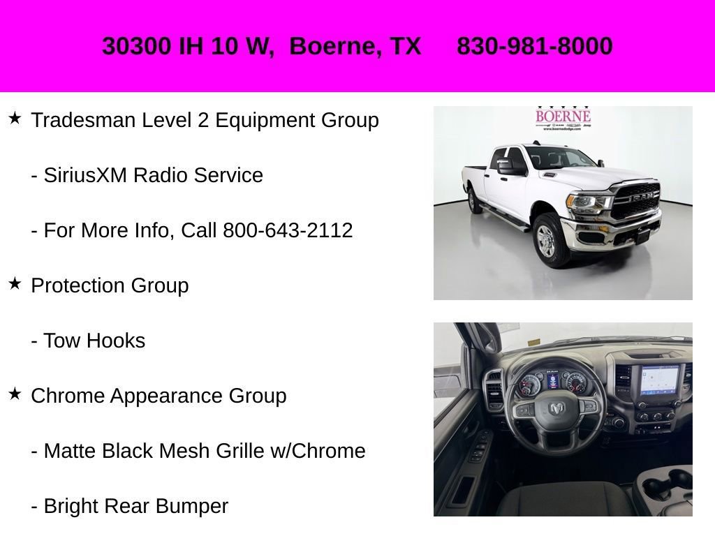 Used 2024 RAM 2500 Tradesman w/ Chrome Appearance Group image 36