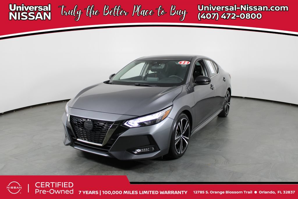 Certified 2022 Nissan Sentra SR