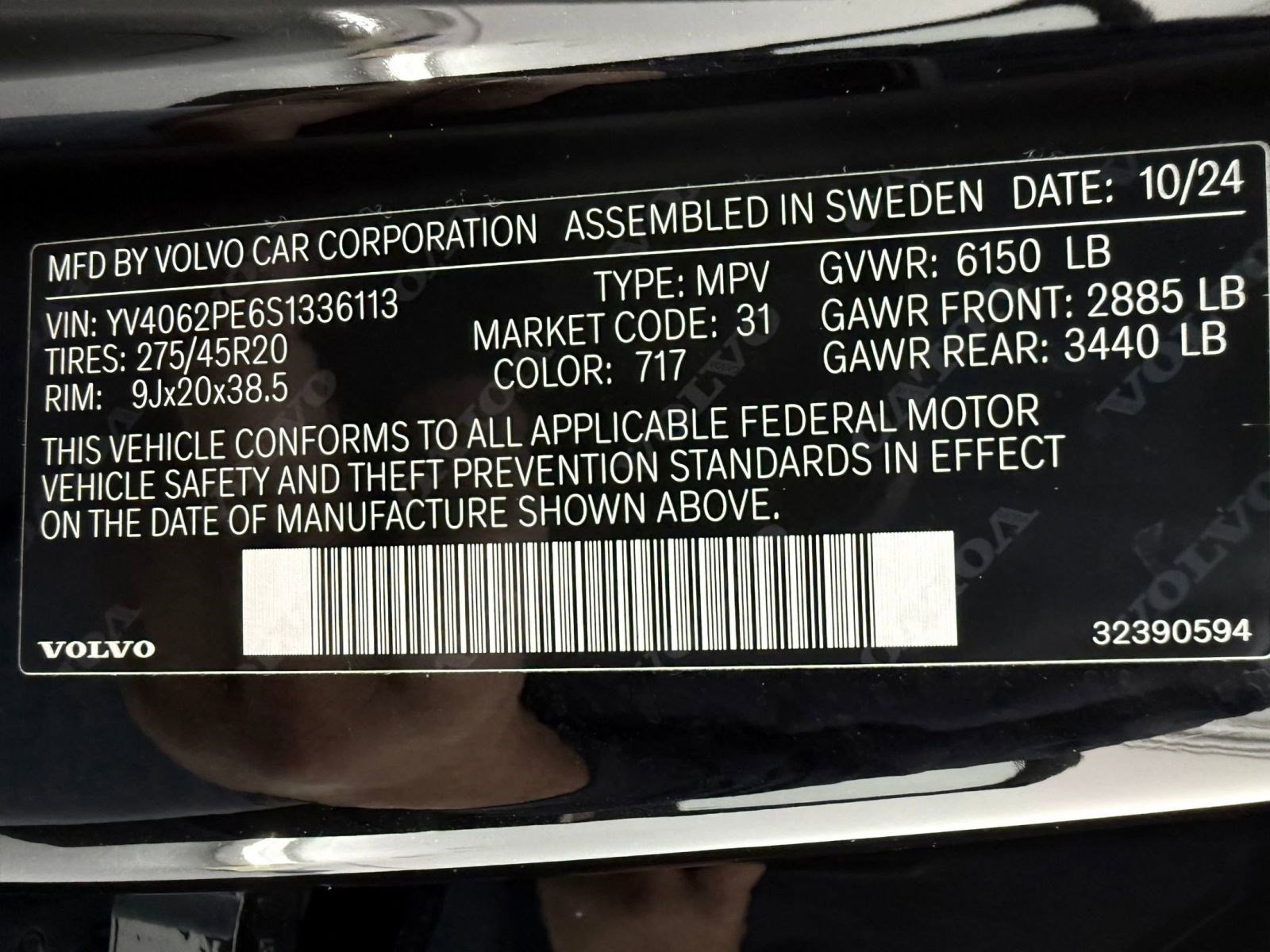 Used 2025 Volvo XC90 B6 Plus image 18