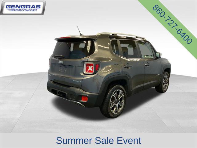 Certified 2017 Jeep Renegade Limited AWD/4WD image 8