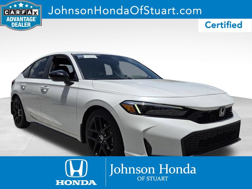 Certified 2025 Honda Civic Sport image 1