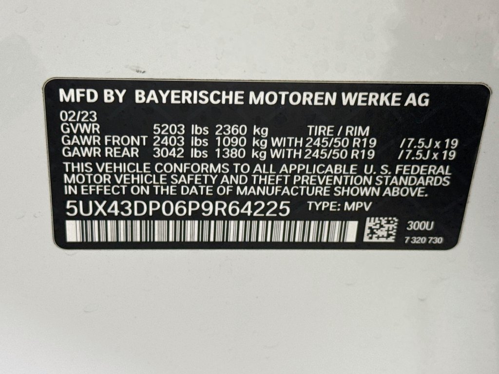 Used 2023 BMW X3 sDrive30i w/ Convenience Package RWD image 34