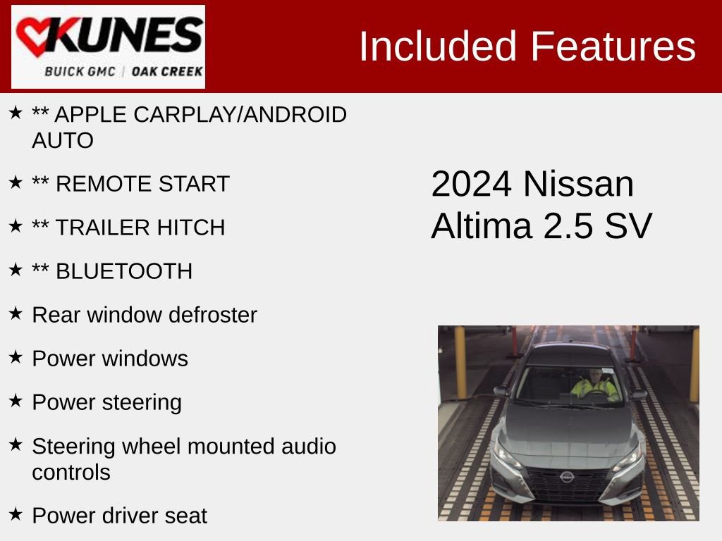 Used 2024 Nissan Altima 2.5 SV image 2