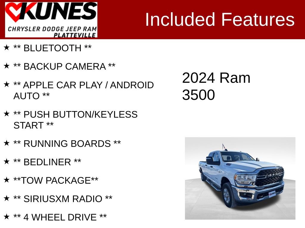 Used 2024 RAM 3500 Big Horn image 2