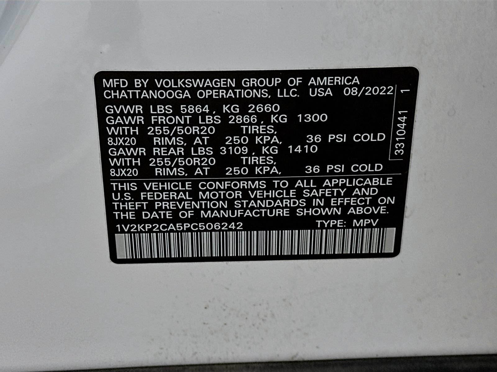Certified 2023 Volkswagen Atlas SE AWD/4WD image 47