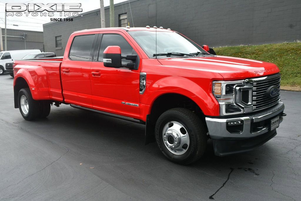 Used 2021 Ford F350 Lariat w/ Lariat Ultimate Package AWD/4WD video 1