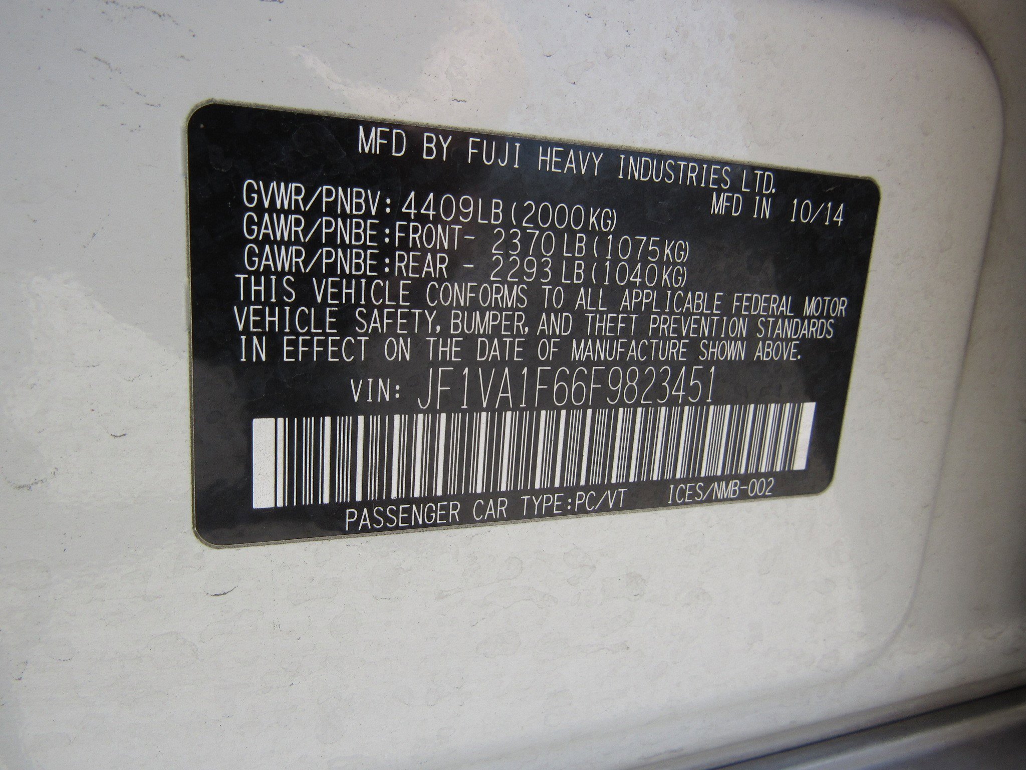 Used 2015 Subaru WRX Premium AWD/4WD image 27