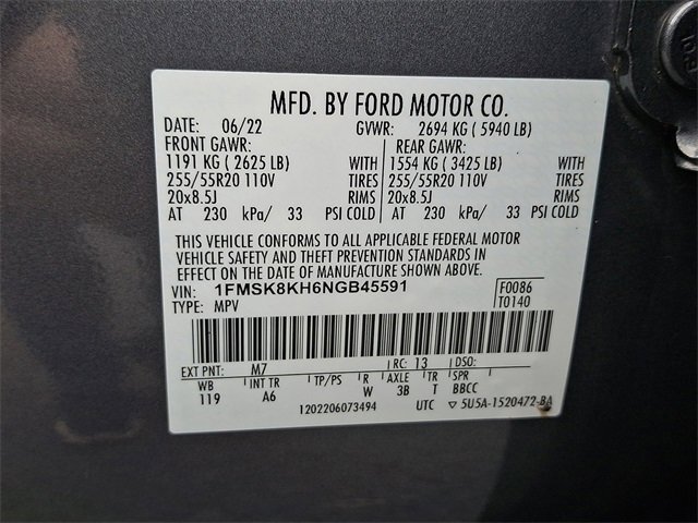 Used 2022 Ford Explorer ST-Line w/ Class IV Trailer Tow Package image 30