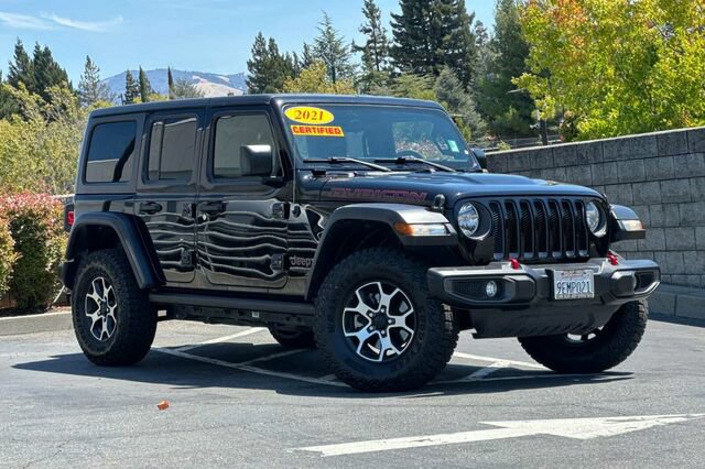 Certified 2021 Jeep Wrangler Unlimited Rubicon AWD/4WD image 2