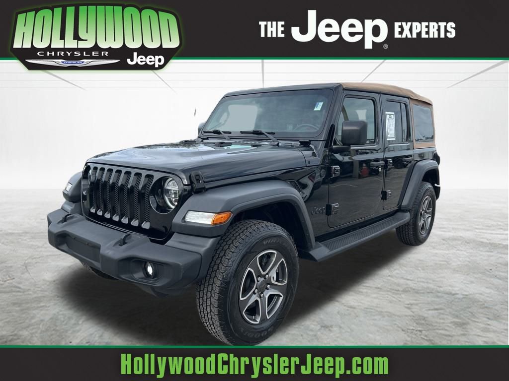 Certified 2020 Jeep Wrangler Unlimited Sport