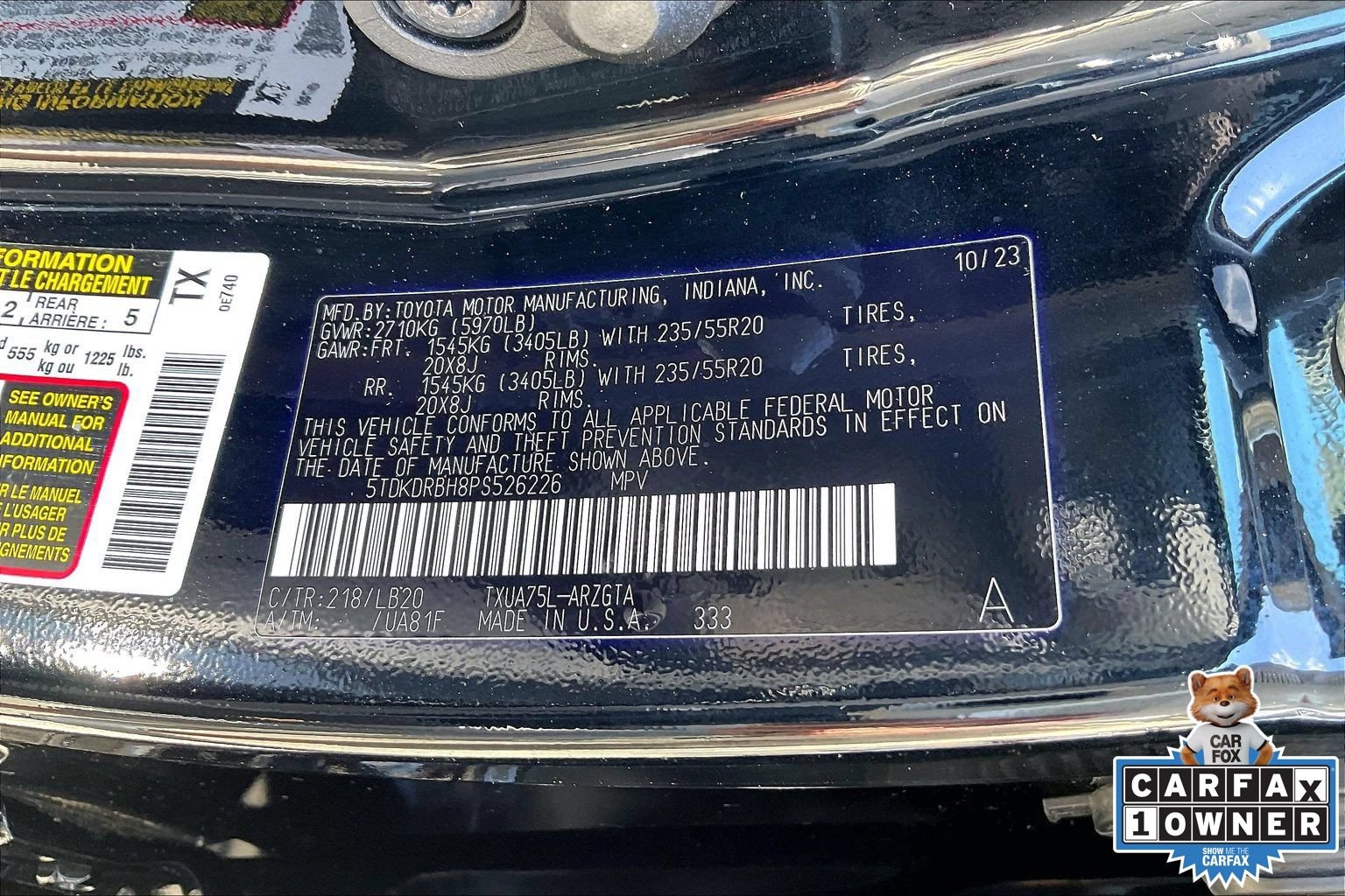 Used 2023 Toyota Highlander Limited AWD/4WD image 32