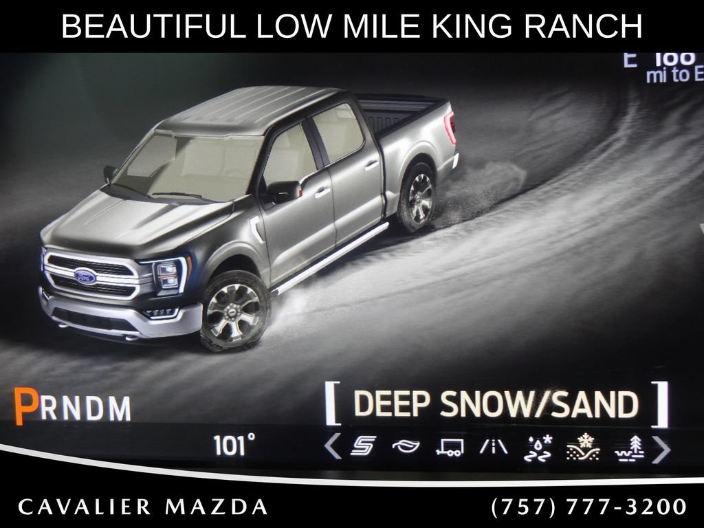 Used 2021 Ford F150 King Ranch w/ Equipment Group 601A High AWD/4WD image 43