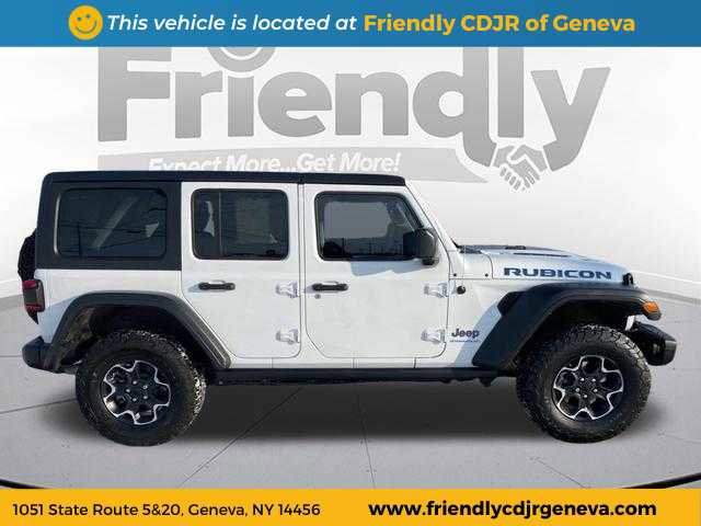 Used 2023 Jeep Wrangler Unlimited Rubicon 4xe w/ Steel Bumper Group image 4