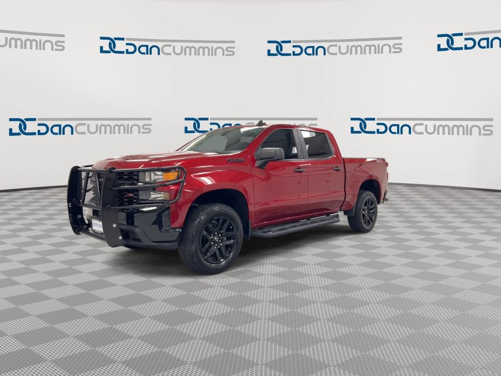 Used 2021 Chevrolet Silverado 1500 Custom Trail Boss w/ LPO, Dark Essentials Package AWD/4WD image 4