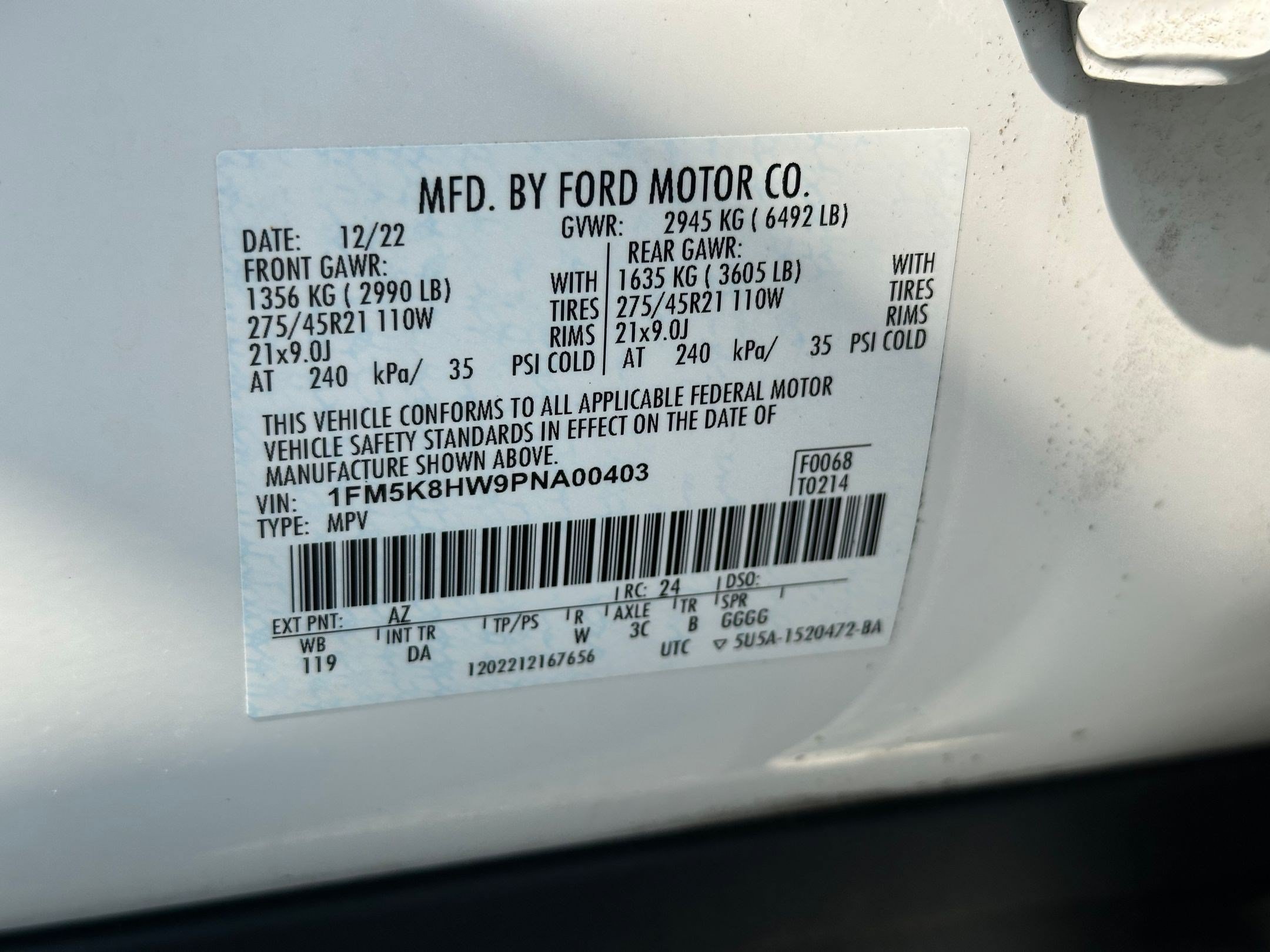 Used 2023 Ford Explorer Platinum AWD/4WD image 25