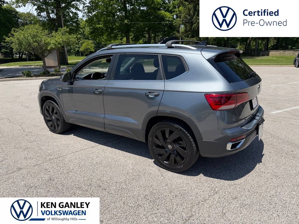Certified 2023 Volkswagen Taos SEL w/ Black Wheel Package AWD/4WD image 5