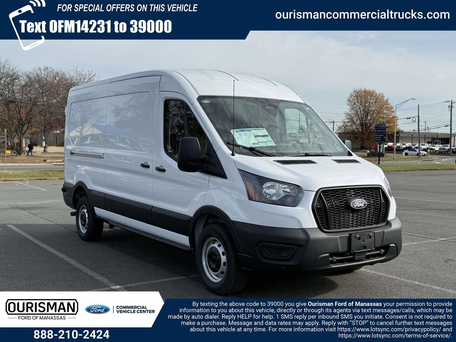 New 2026 Ford Transit 150 148 Medium Roof w/ Load Area Protection Package RWD image 1