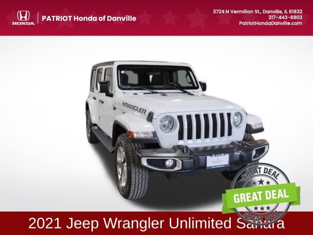 Used 2021 Jeep Wrangler Unlimited Sahara