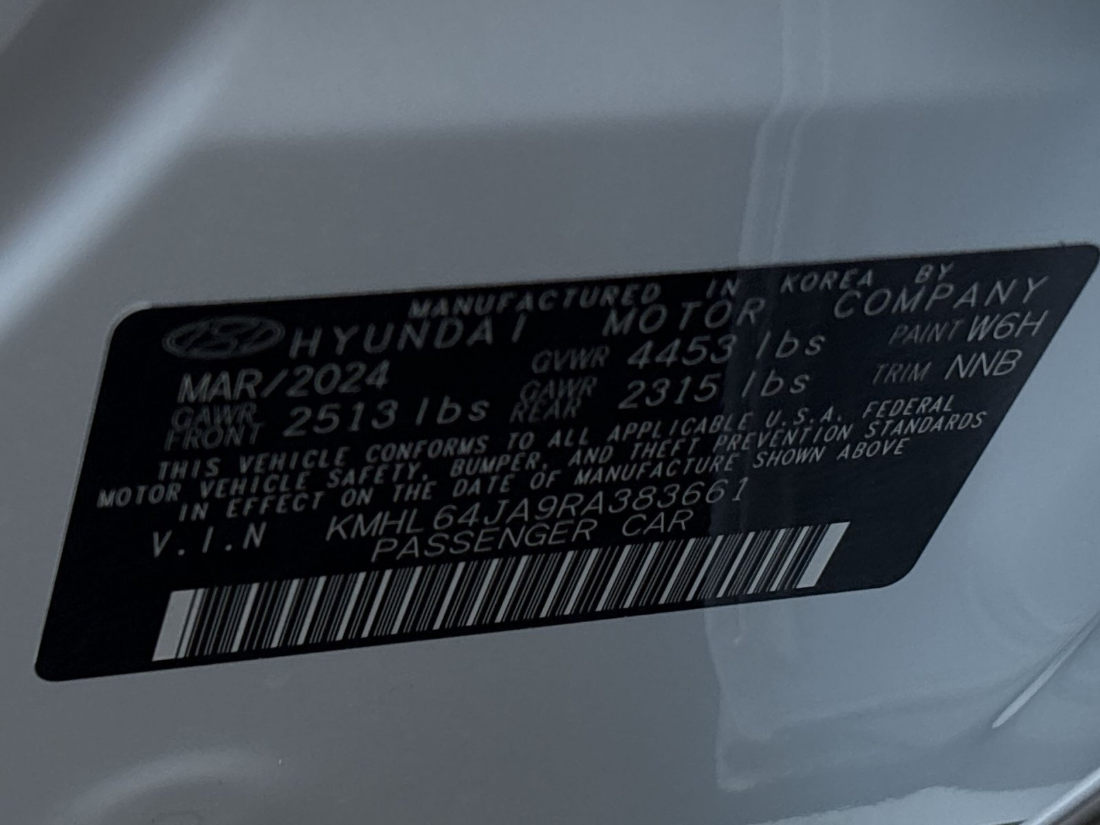 Certified 2024 Hyundai Sonata SEL FWD image 28