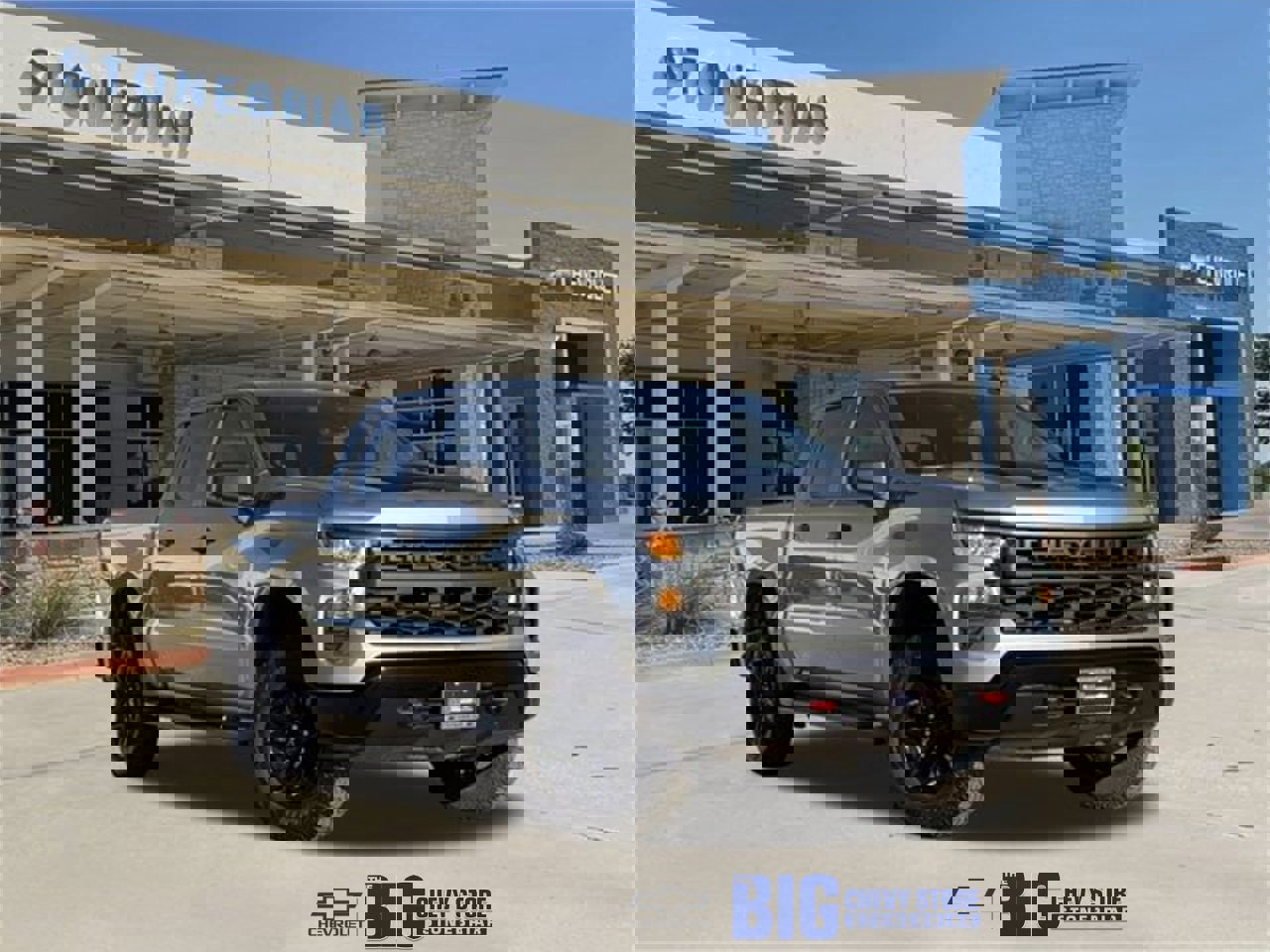 Certified 2024 Chevrolet Silverado 1500 Custom Trail Boss w/ LPO, Dark Essentials Package