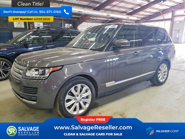 Used 2017 Land Rover Range Rover HSE