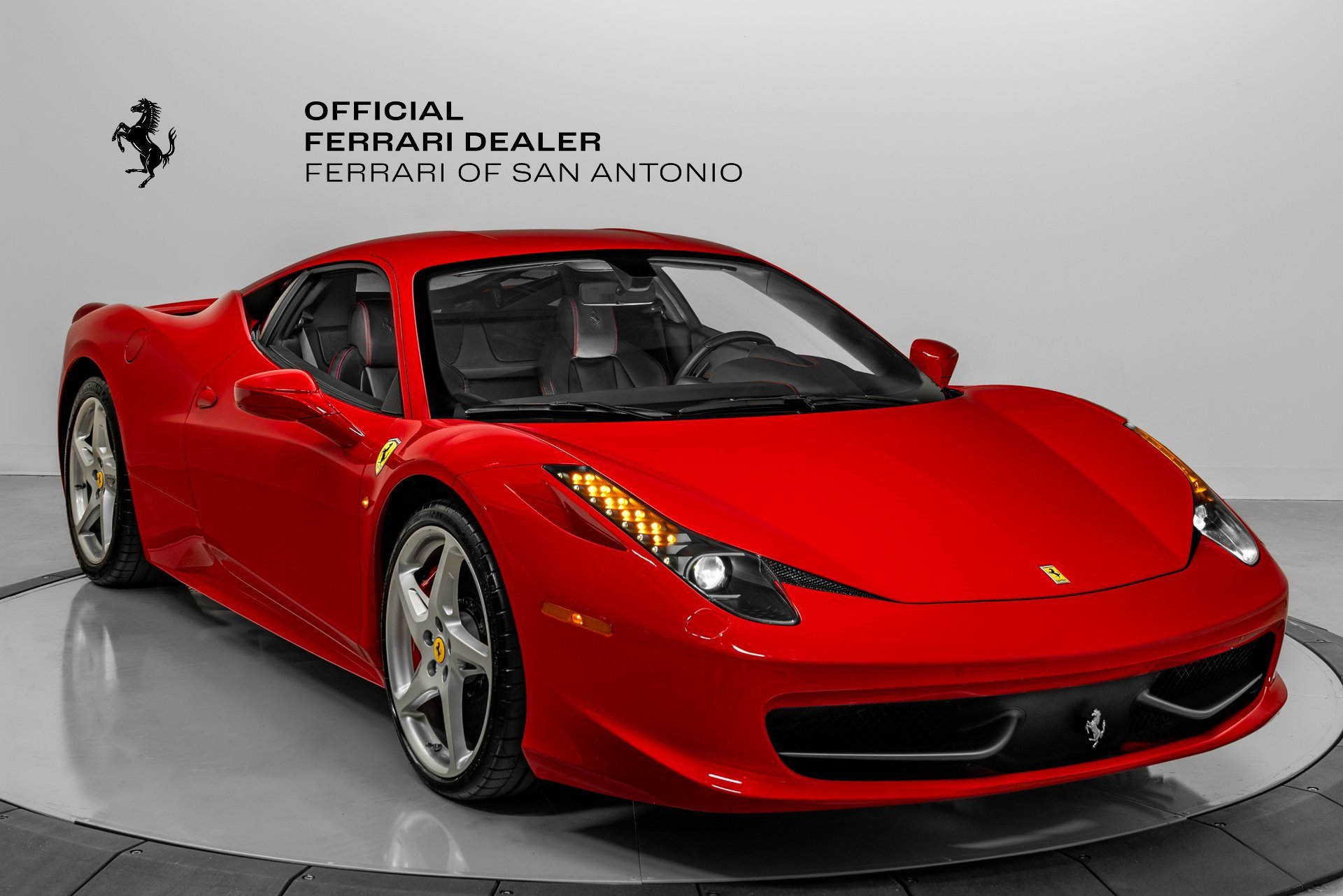Certified 2012 Ferrari 458 Italia Coupe