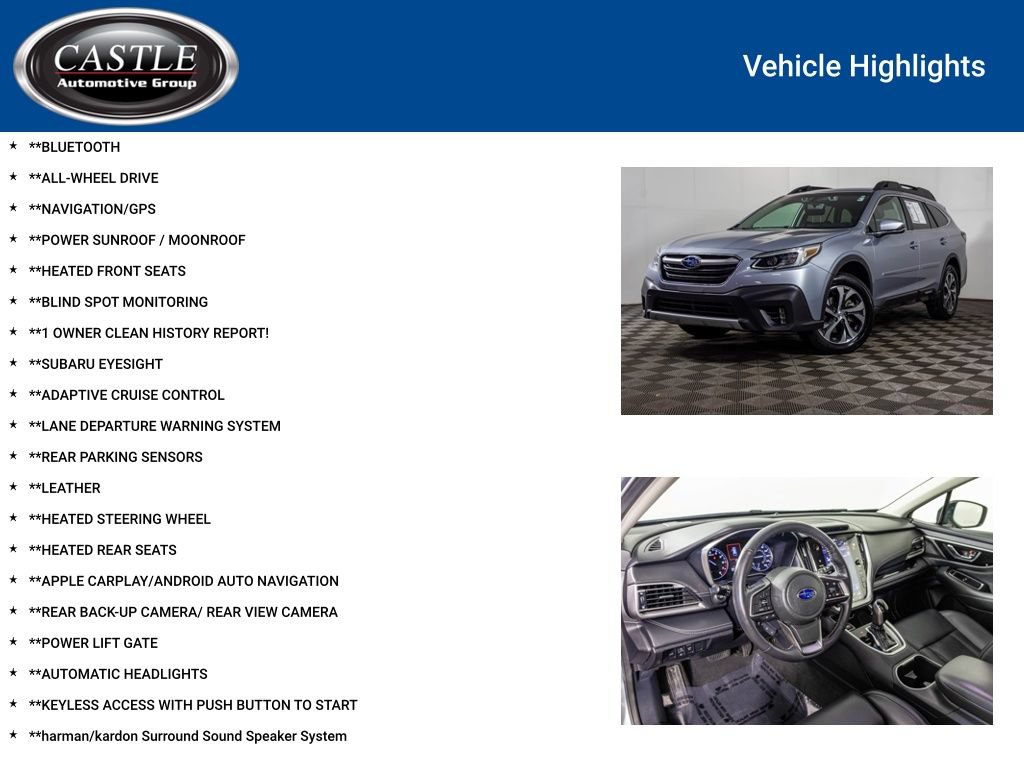 Used 2020 Subaru Outback Limited AWD/4WD image 3
