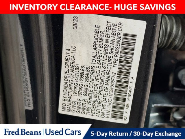 Used 2023 Honda Accord EX image 35