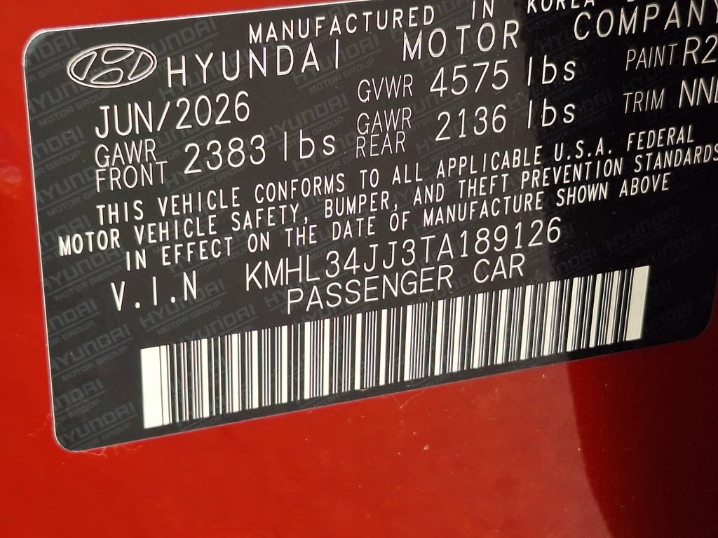 New 2026 Hyundai Sonata SEL FWD image 33