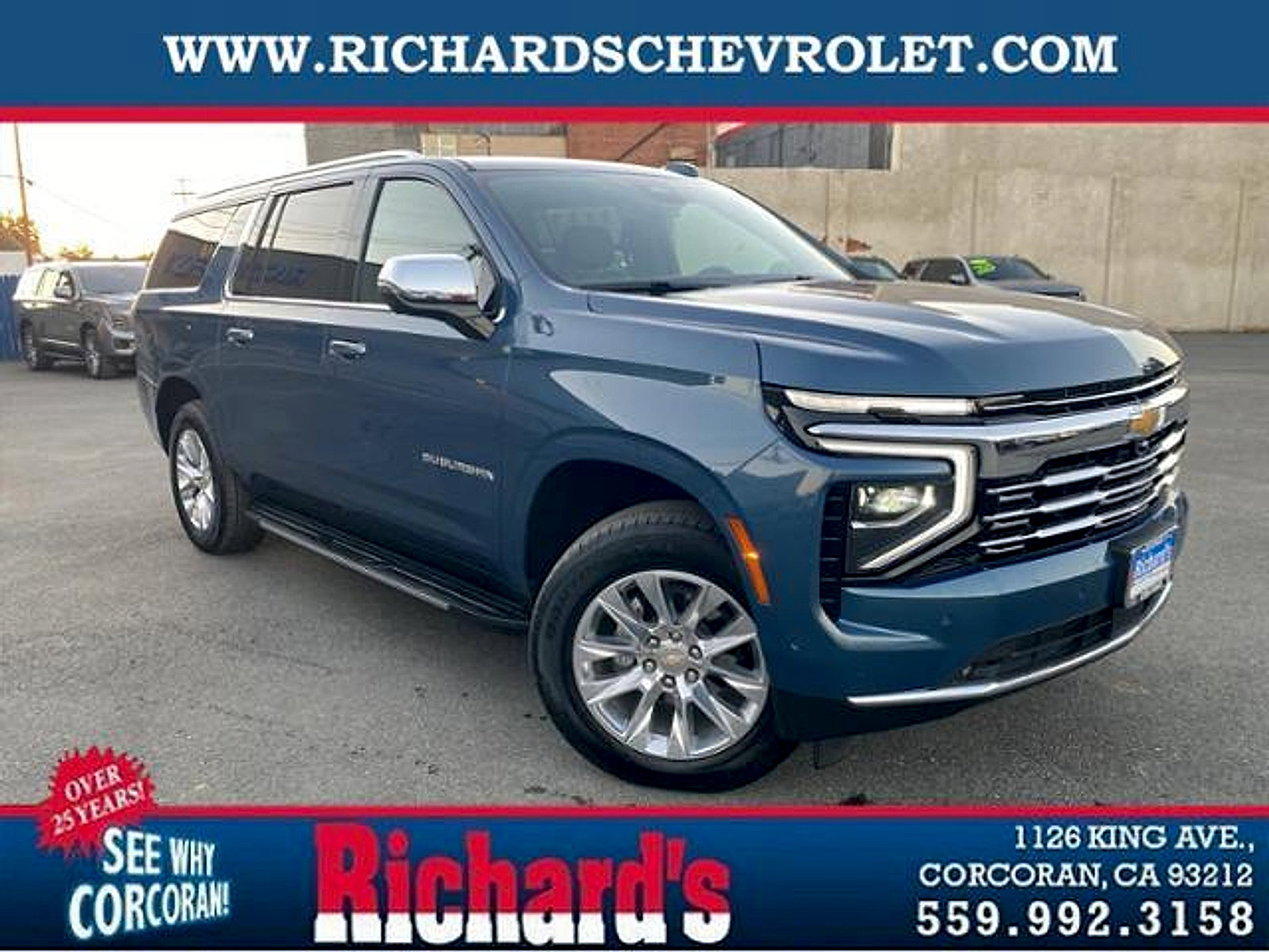 Used 2025 Chevrolet Suburban Premier image 1